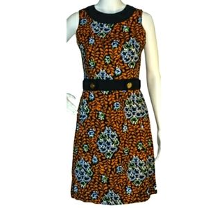 Tory Burch Dress orange and blue
